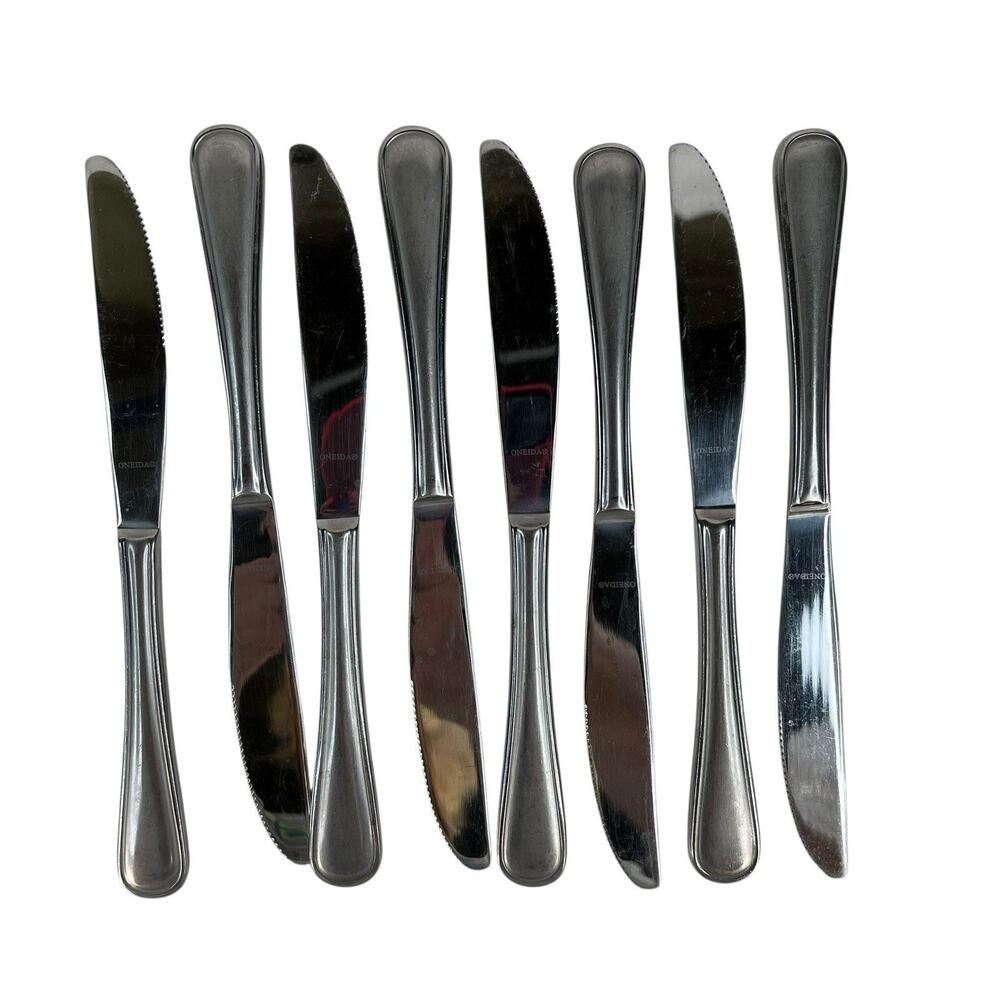 Oneida Hollis 8 Butter Knife Knives Stainless Flatware Stainless Replacement